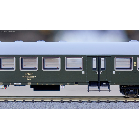 Piko 96649-5 , Wagon pasażerski 2 klasy, 120A 
